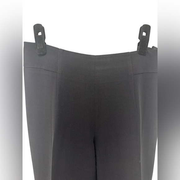 Akris Black 100% Wool Tailored Pants, Size 8 - Picture 3 of 7